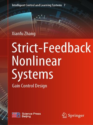 cover image of Strict-Feedback Nonlinear Systems